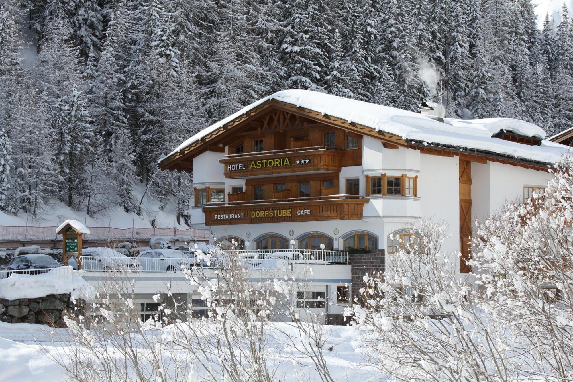 Hotel Astoria Samnaun Exteriér fotografie